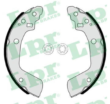 Sada brzdových čeľustí LPR 01121