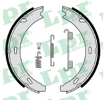 Sada brzdových čelistí, parkovací brzda LPR 04729