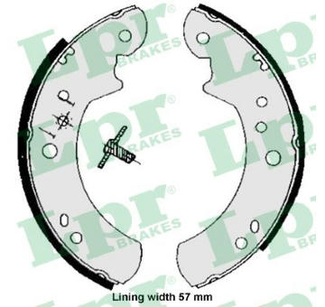 Sada brzdových čeľustí LPR 05060B