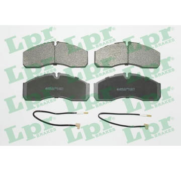Sada brzdových destiček, kotoučová brzda LPR 05P1109A