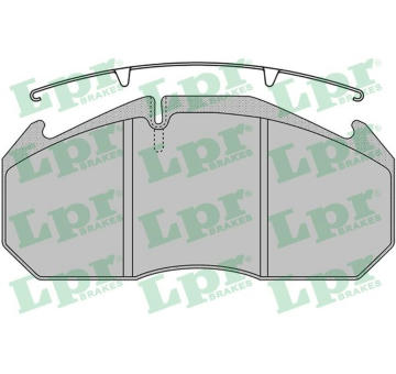 Sada brzdových platničiek kotúčovej brzdy LPR 05P1162