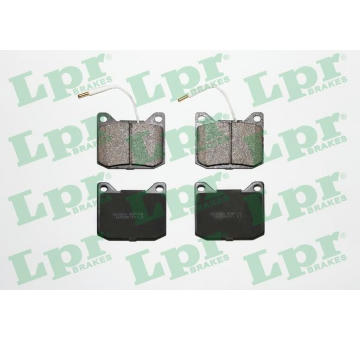 Sada brzdových destiček, kotoučová brzda LPR 05P118