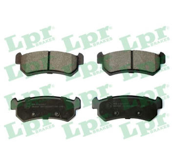 Sada brzdových platničiek kotúčovej brzdy LPR 05P1199