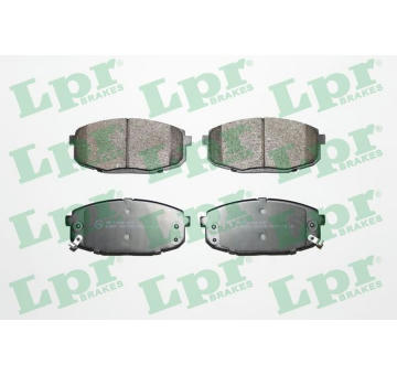 Sada brzdových destiček, kotoučová brzda LPR 05P1375