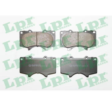 Sada brzdových platničiek kotúčovej brzdy LPR 05P1379