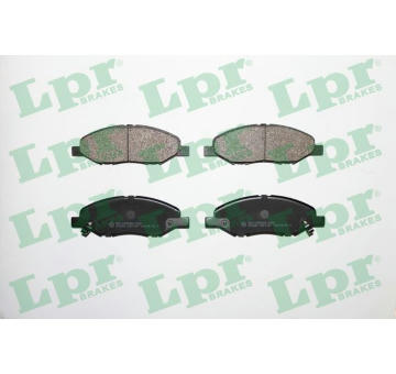 Sada brzdových platničiek kotúčovej brzdy LPR 05P1497
