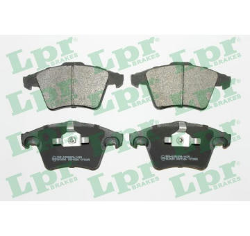 Sada brzdových destiček, kotoučová brzda LPR 05P1526