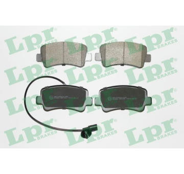 Sada brzdových destiček, kotoučová brzda LPR 05P1578