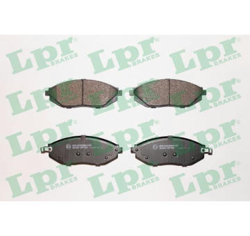Sada brzdových destiček, kotoučová brzda LPR 05P1629
