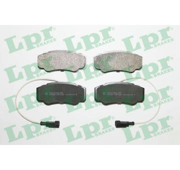 Sada brzdových platničiek kotúčovej brzdy LPR 05P1662