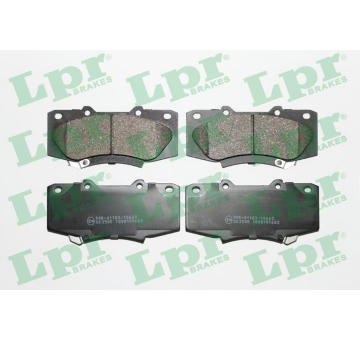 Sada brzdových destiček, kotoučová brzda LPR 05P1682