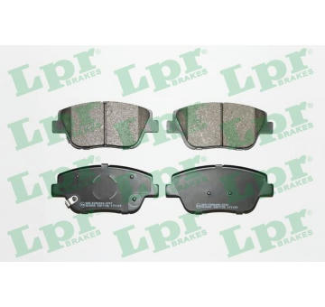 Sada brzdových destiček, kotoučová brzda LPR 05P1736
