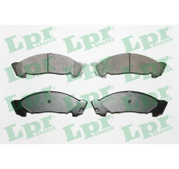 Sada brzdových destiček, kotoučová brzda LPR 05P1750