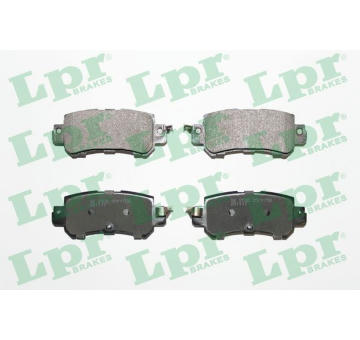Sada brzdových destiček, kotoučová brzda LPR 05P1756