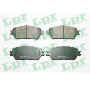 Sada brzdových destiček, kotoučová brzda LPR 05P1792