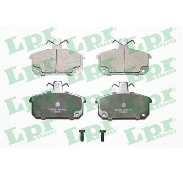 Sada brzdových destiček, kotoučová brzda LPR 05P196