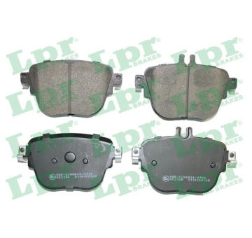 Sada brzdových destiček, kotoučová brzda LPR 05P2168