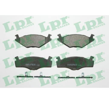 Sada brzdových destiček, kotoučová brzda LPR 05P225