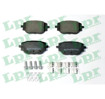 Sada brzdových destiček, kotoučová brzda LPR 05P2358