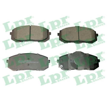 Sada brzdových destiček, kotoučová brzda LPR 05P2382
