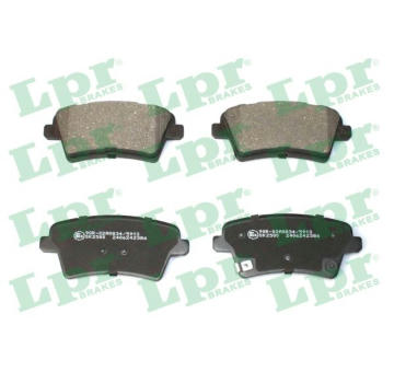Sada brzdových destiček, kotoučová brzda LPR 05P2386