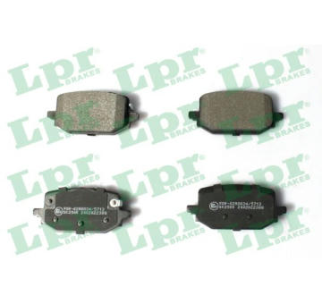 Sada brzdových destiček, kotoučová brzda LPR 05P2388