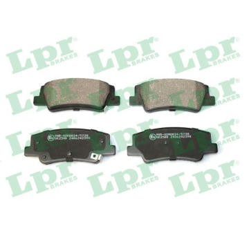 Sada brzdových destiček, kotoučová brzda LPR 05P2390