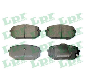 Sada brzdových destiček, kotoučová brzda LPR 05P2397