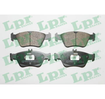 Sada brzdových platničiek kotúčovej brzdy LPR 05P409