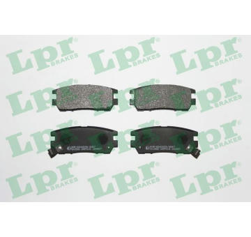Sada brzdových destiček, kotoučová brzda LPR 05P518