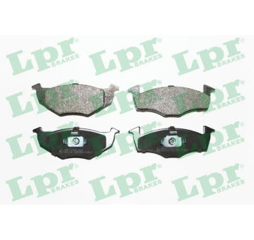 Sada brzdových destiček, kotoučová brzda LPR 05P638