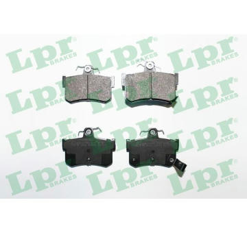Sada brzdových destiček, kotoučová brzda LPR 05P654