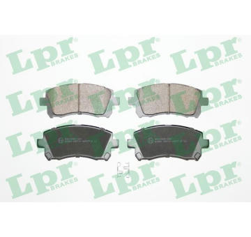 Sada brzdových destiček, kotoučová brzda LPR 05P713