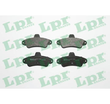 Sada brzdových destiček, kotoučová brzda LPR 05P870