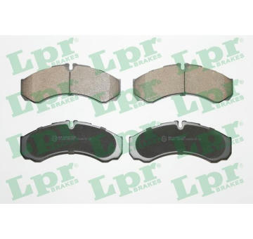 Sada brzdových destiček, kotoučová brzda LPR 05P955