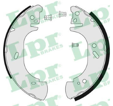 Sada brzdových čelistí LPR 06750