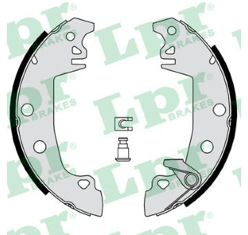 Sada brzdových čelistí LPR 07520