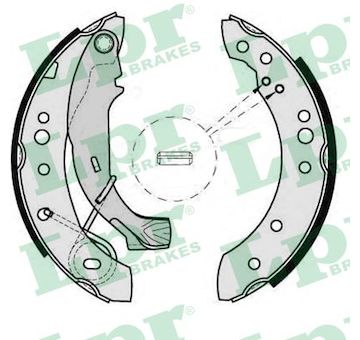 Sada brzdových čelistí LPR 08150