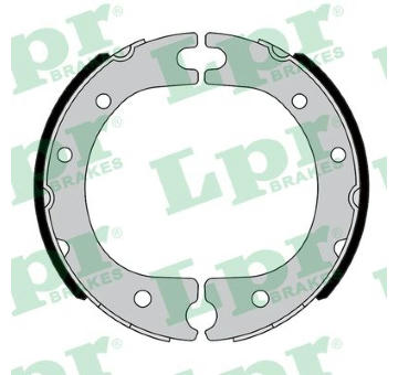 Sada brzdových čelistí, parkovací brzda LPR 08860