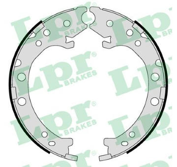 Sada brzdových čelistí, parkovací brzda LPR 09420