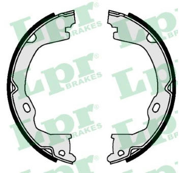 Sada brzd. čeľustí parkov. brzdy LPR 09550
