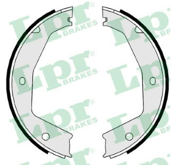 Sada brzd. čeľustí parkov. brzdy LPR 09670