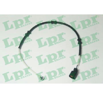 Vystrazny kontakt, opotrebeni oblozeni LPR KS0209