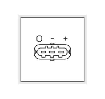 Senzor tlaku sacího potrubí KAVO PARTS EMS-1004