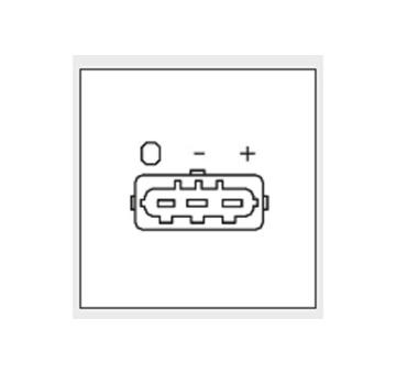 Snímač tlaku v sacom potrubí KAVO PARTS EMS-2004