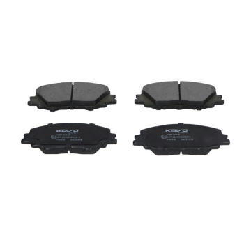 Sada brzdových destiček, kotoučová brzda KAVO PARTS KBP-10046