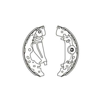 Sada brzdových čeľustí KAVO PARTS KBS-3405