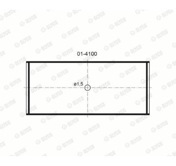 Ložisko GLYCO 01-4100