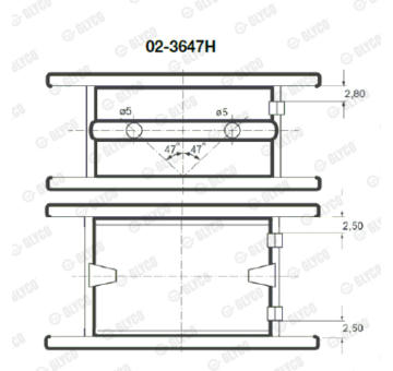 Ložisko GLYCO 02-3647H