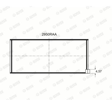 Ložisko GLYCO 2950RAA